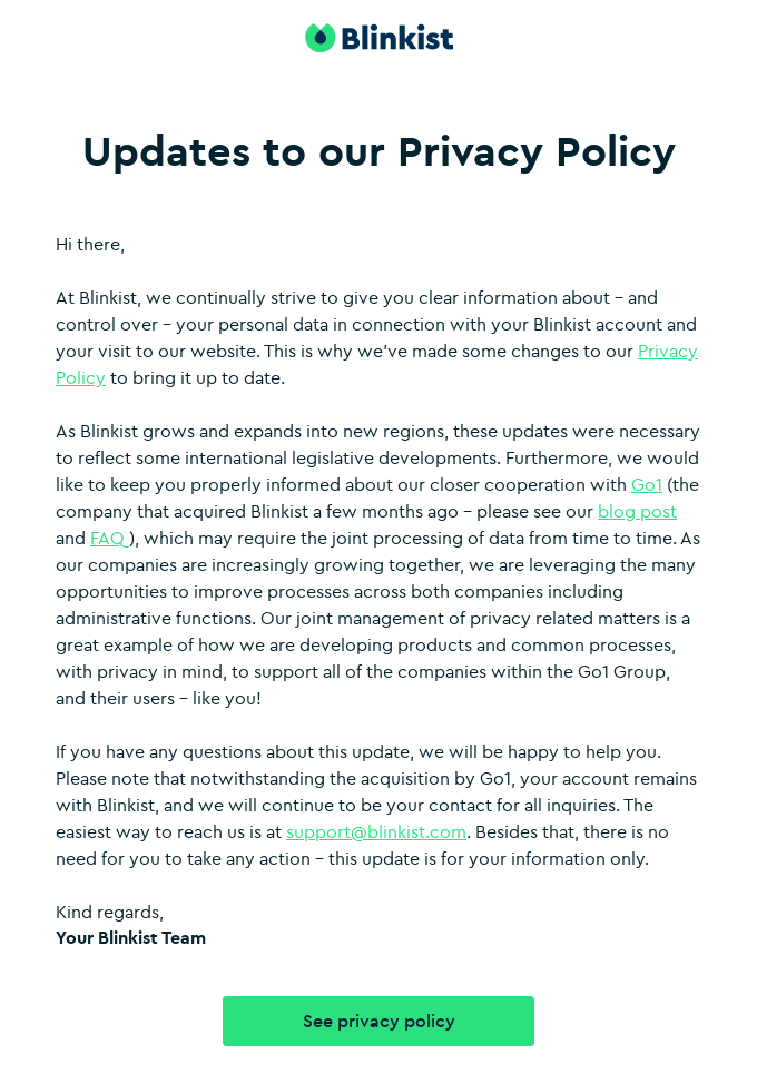 Policy Update Emails, Automated Email Campaigns